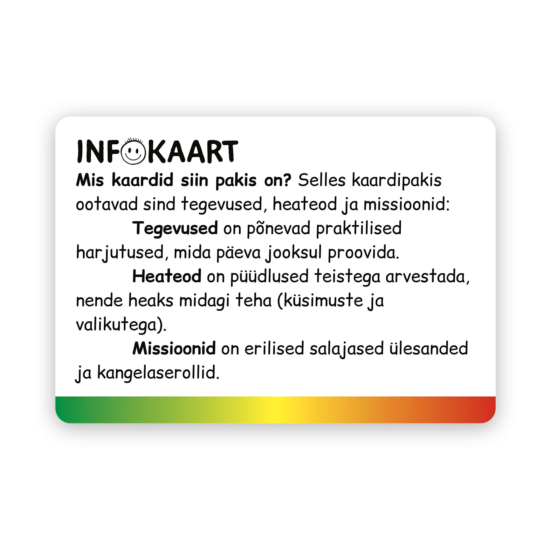 Minu esimene julgusemäng